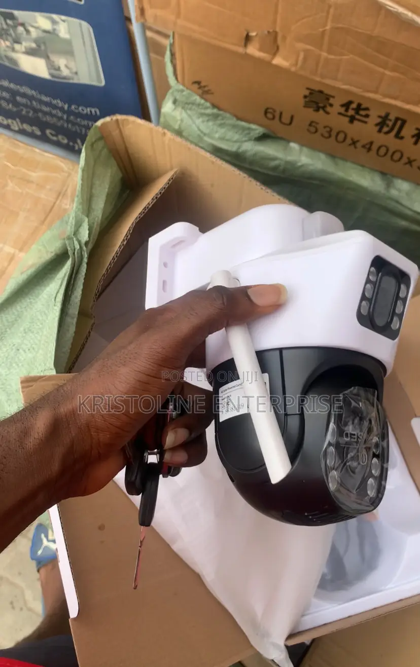 Solar 4g Dual Lens PTZ Camera V380