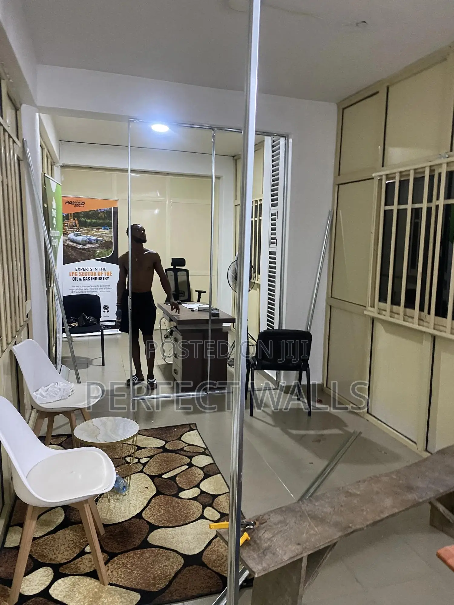 Gypsum Board Partitioning
