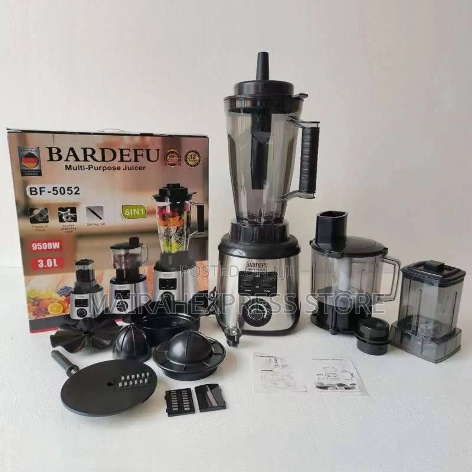 6in 1 Badefu Multifunctional Industrial Blender/Juicer