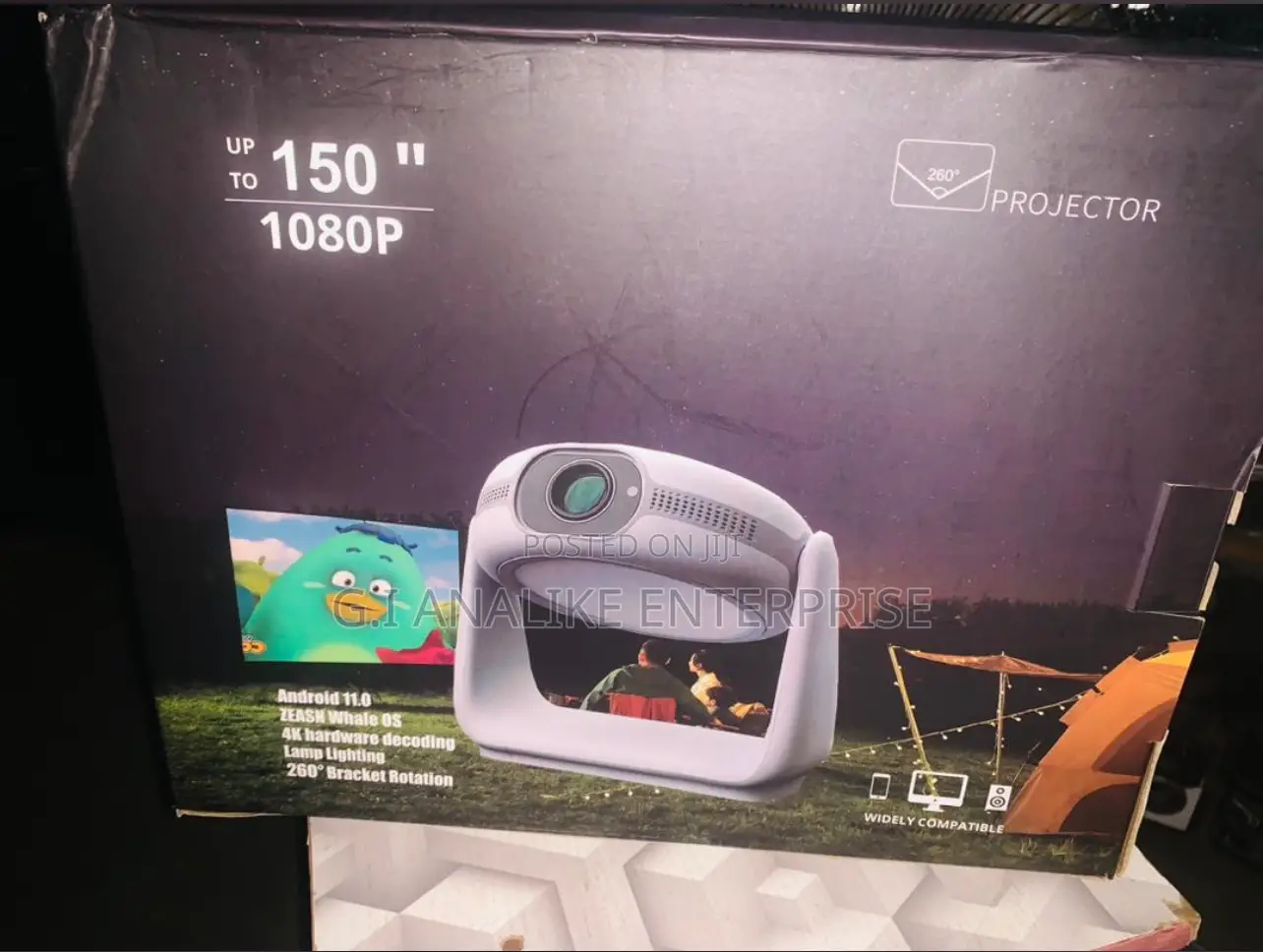 Rechargeable Smart Android 11.0 Projector