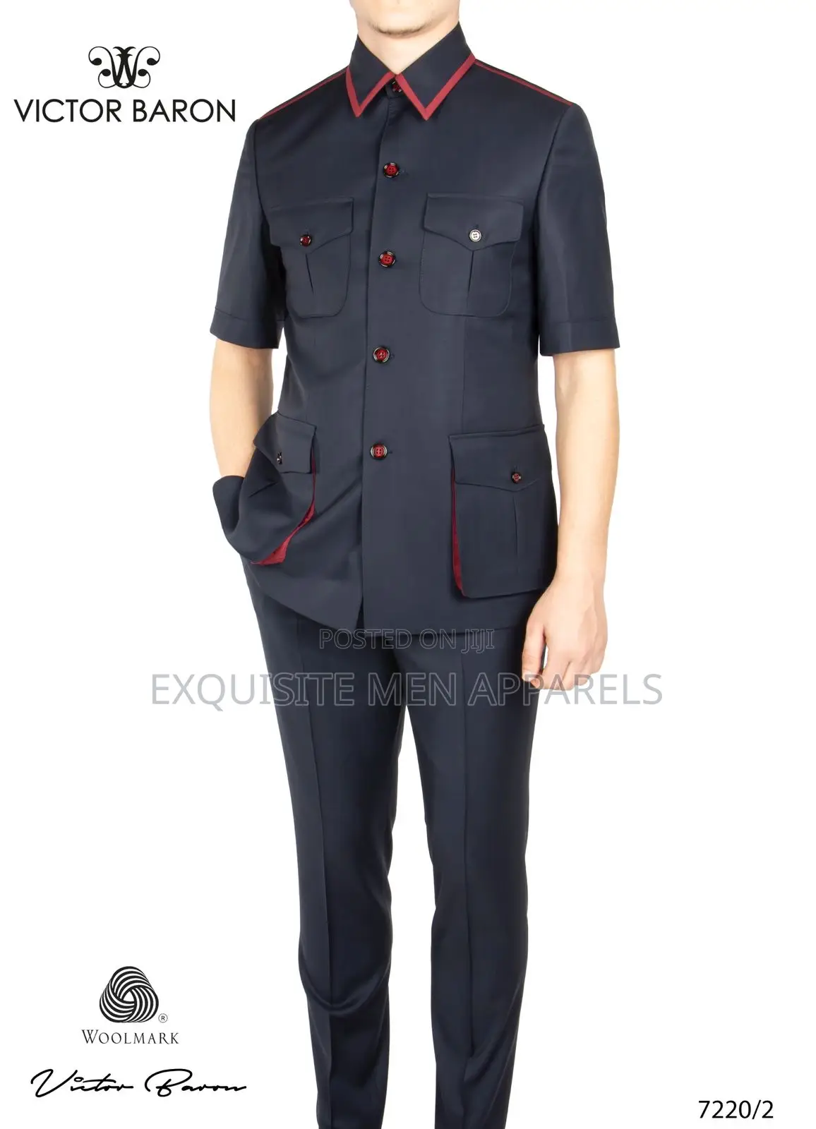 Latest Exclusive Victor Baron Safari Men’S Suit