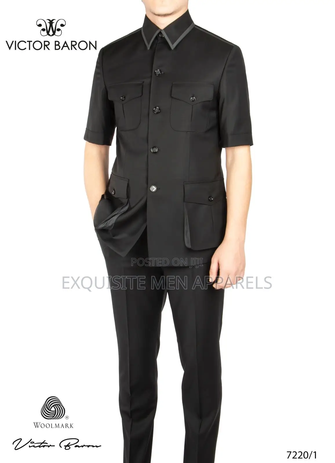 Latest Exclusive Victor Baron Safari Men’S Suit