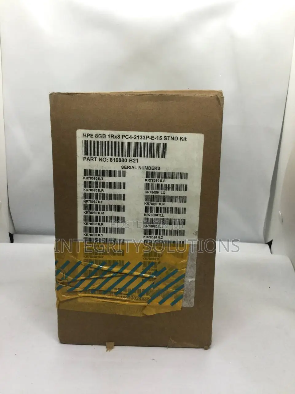 HPE 8gb 1rx8 Pc4 2133p-E Stand Kit 819880-B21
