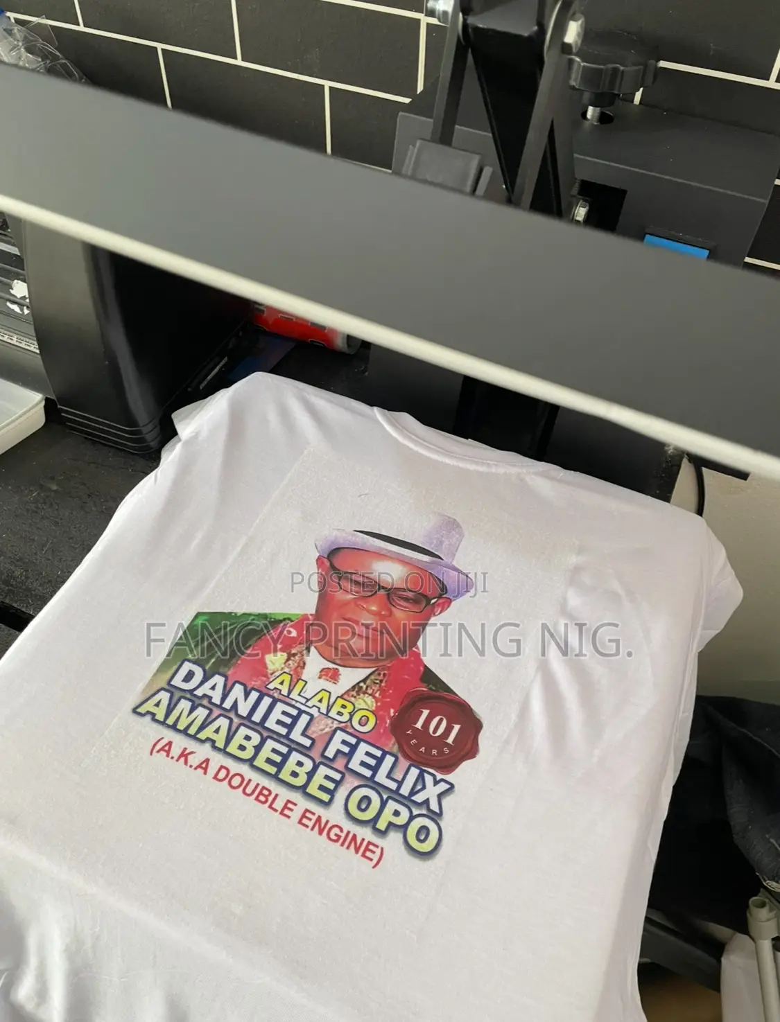 Burial Printing Package – T-Shirts, Caps, Jotters, Programs Posters
