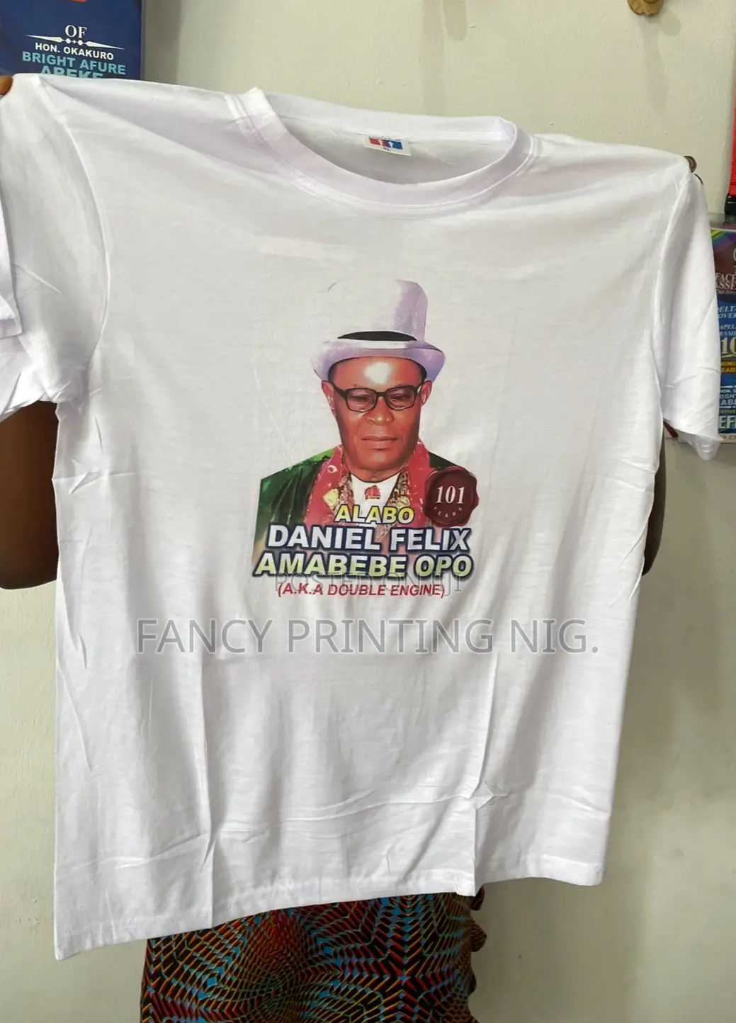 Burial Printing Package – T-Shirts, Caps, Jotters, Programs Posters