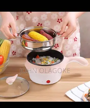 18" Electric Pot With Steamer