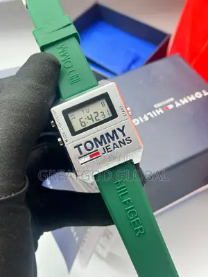 Tommy Hilfiger Digital Displays Wristwatch