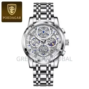 Poedegar Active Chronograph Chain With Box and Bag