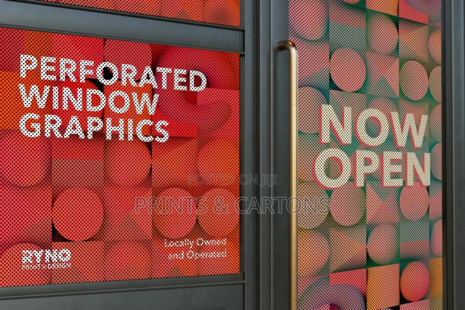 Printed Window Decals