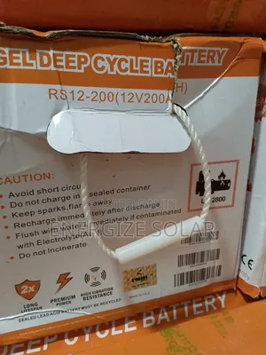 1 Year Warranty 12v 200ah Ray Power Gel Battery in Ikoyi - Electrical ...
