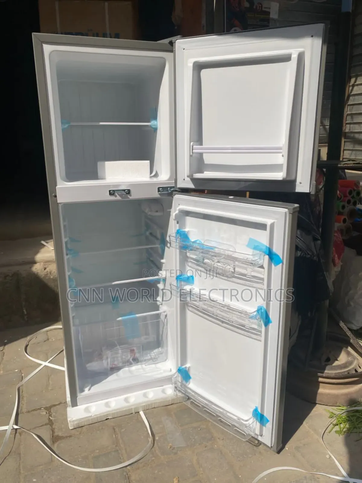 New AEON 154L Double Doors Fridge Super Cooling 1year