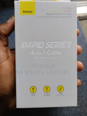 Photo - Baseus Rapid 4 in 1 Cable With 2 Type C