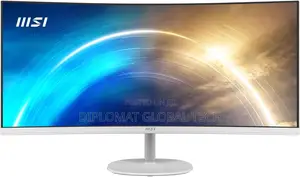 Msi Pro Mp341cqw 34" 1440p 100 Hz Ultrawide Business Monitor