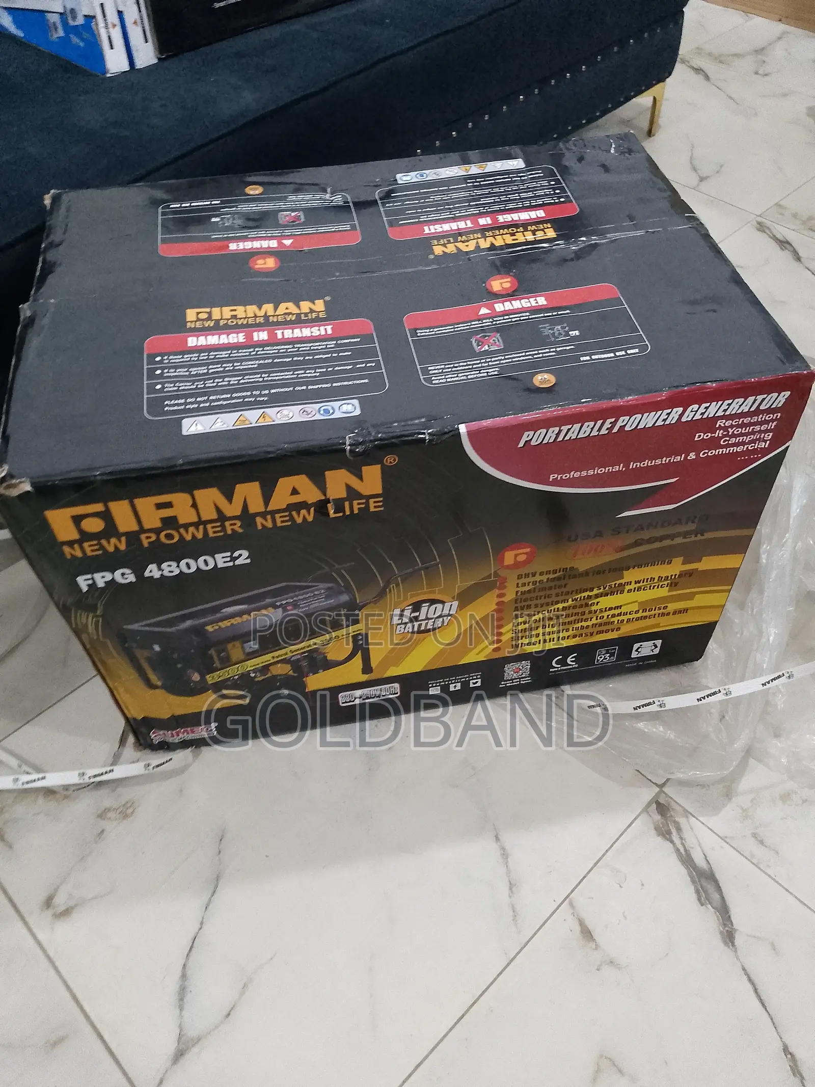 Firman FPG-4800e2 3kva Semi-Silent Generator