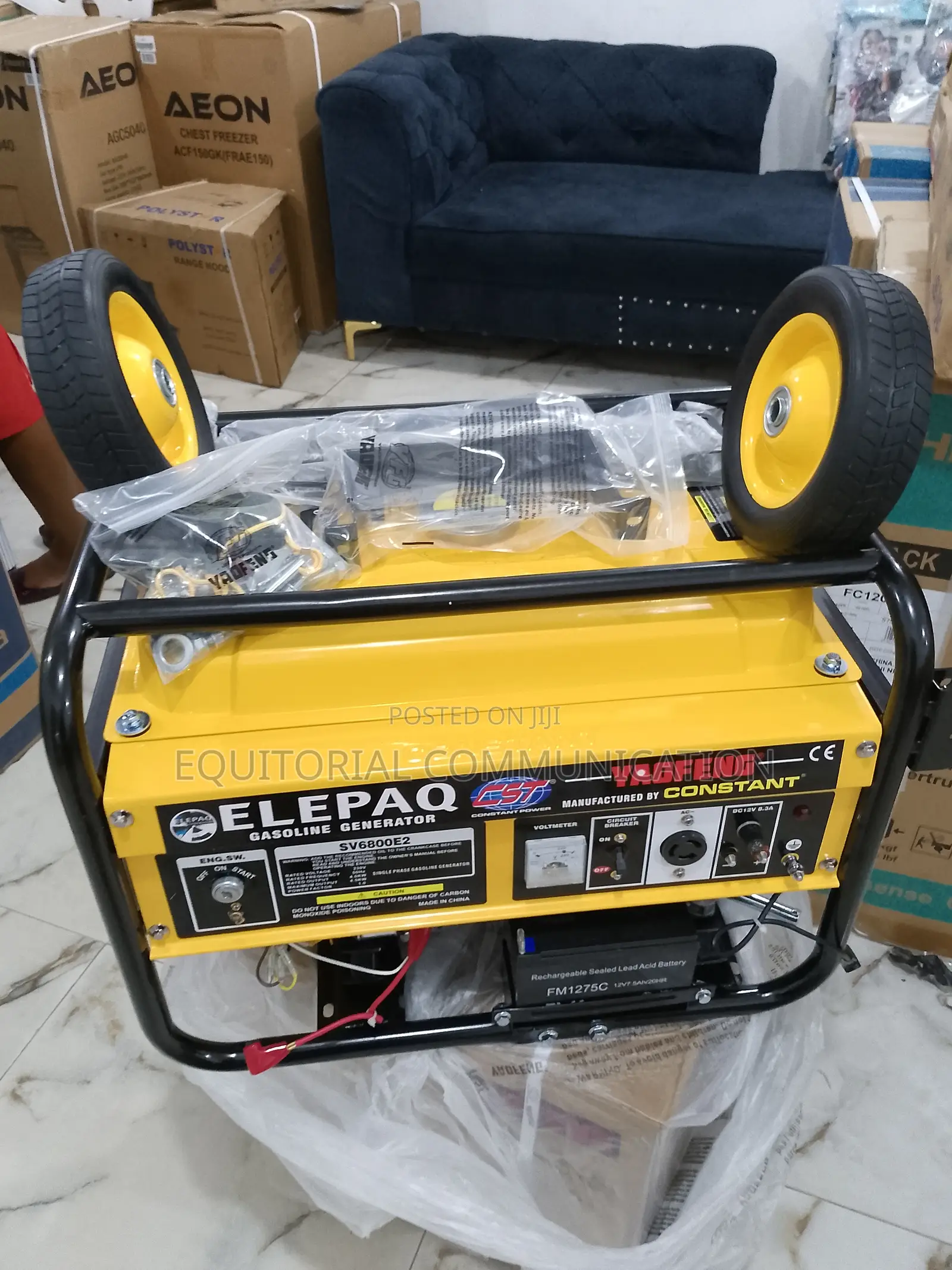 Elepaq 4.5kva Constant Generator--Circuit Breaker
