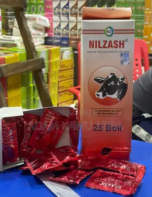 NILZASH Oxyclozanide 1400mg and Levamisole HCI 1000mg Bolus