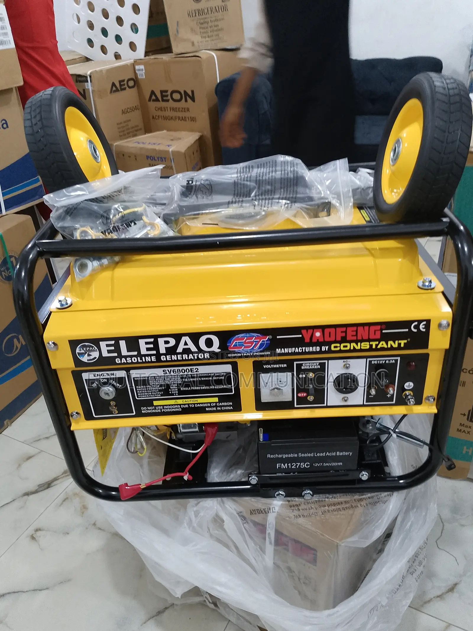 Easy Maintainance Elepaq 4.5kva Constant Generator
