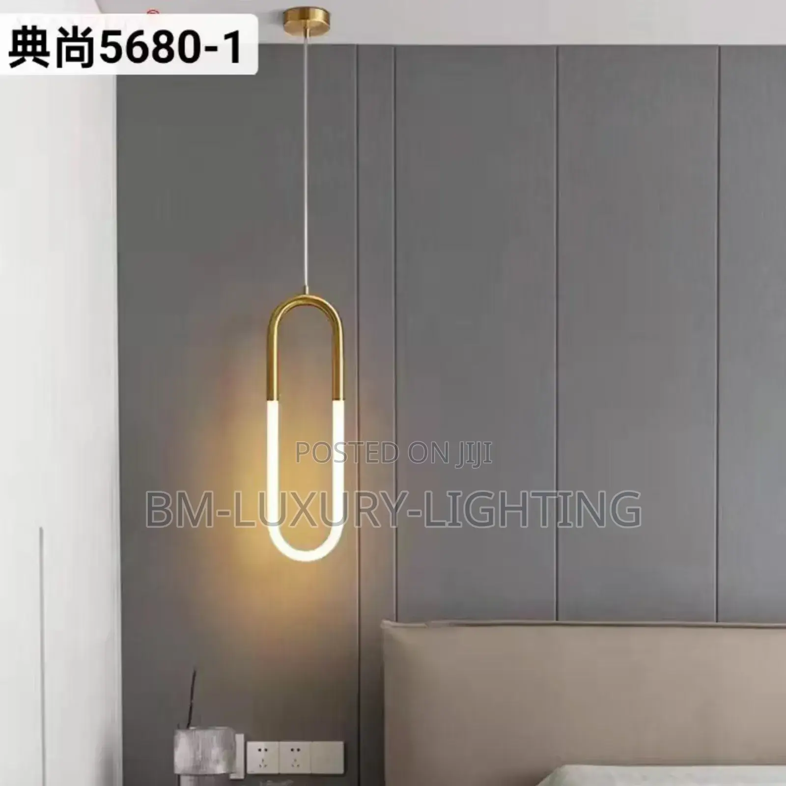 Simple Bedside Dropping Nordic Light .