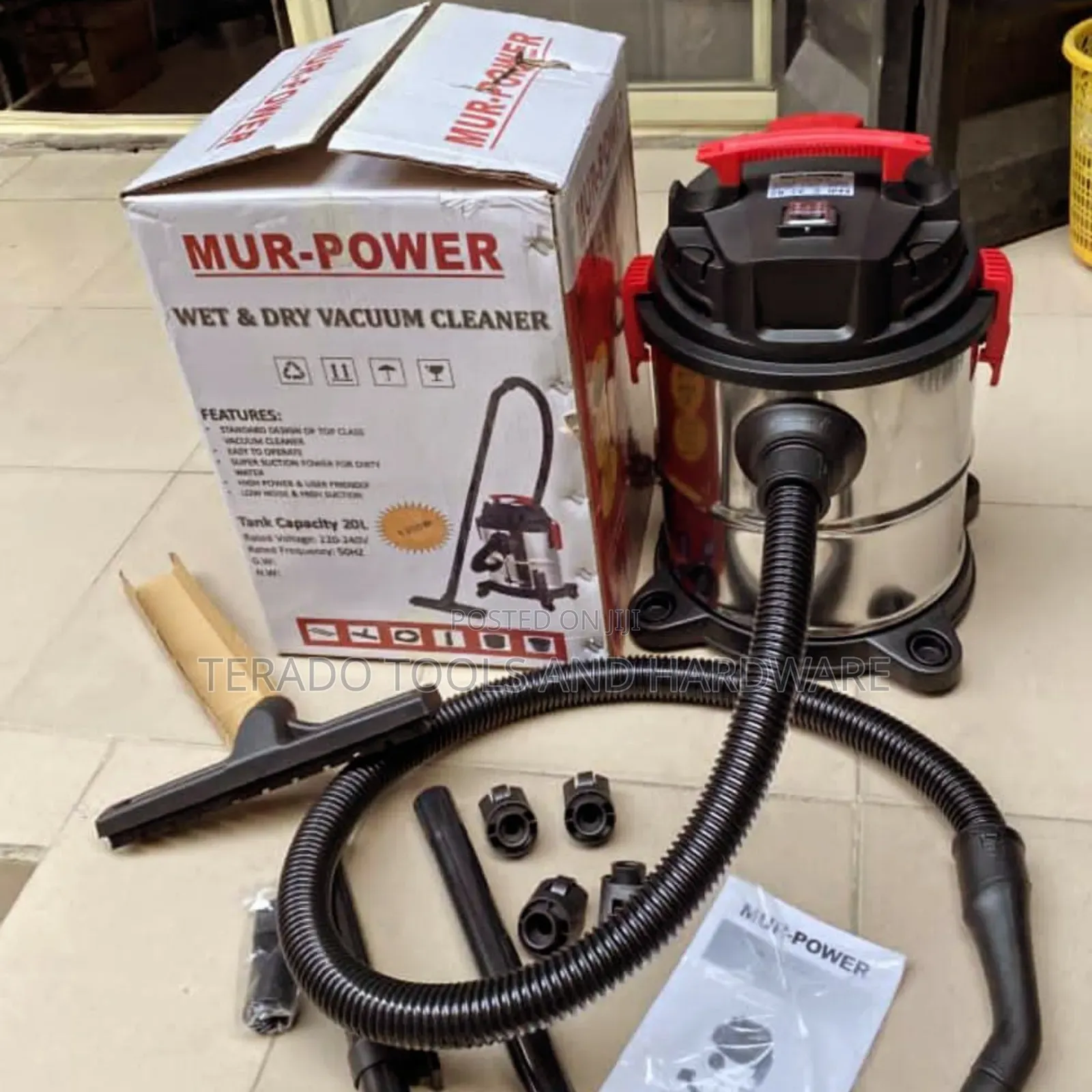 Mur Power Vacuum Cleaner 20l