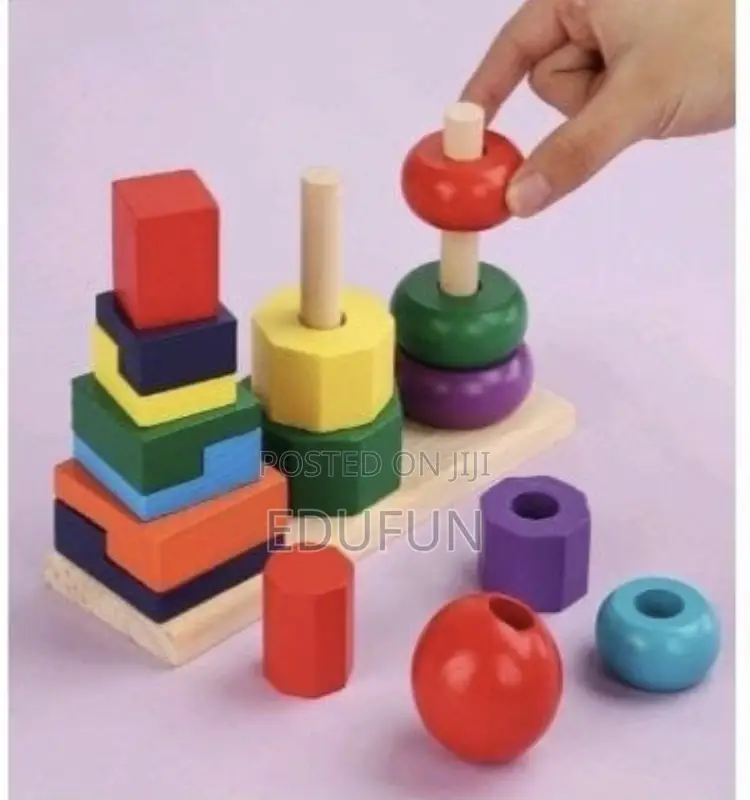 Tower Stacking Toys 3 Tower Sets