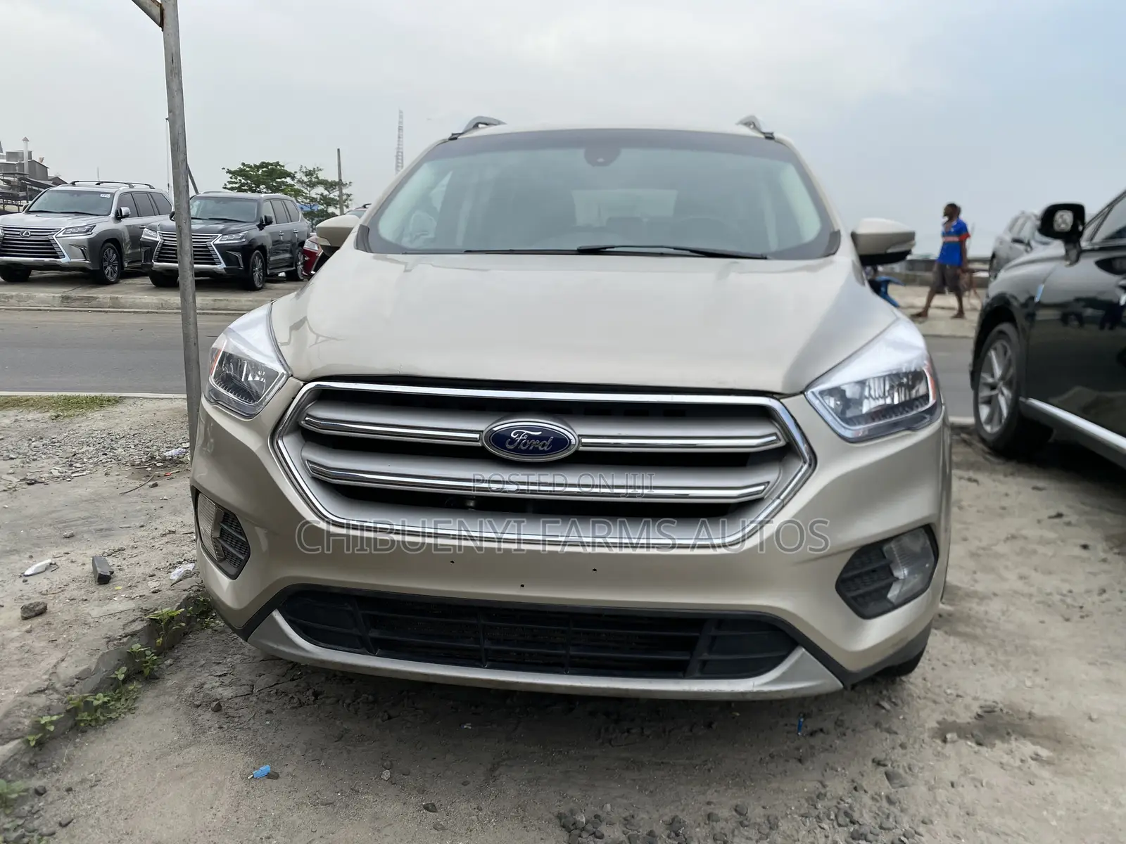 Ford Escape Titanium 4x4 2017 Gold