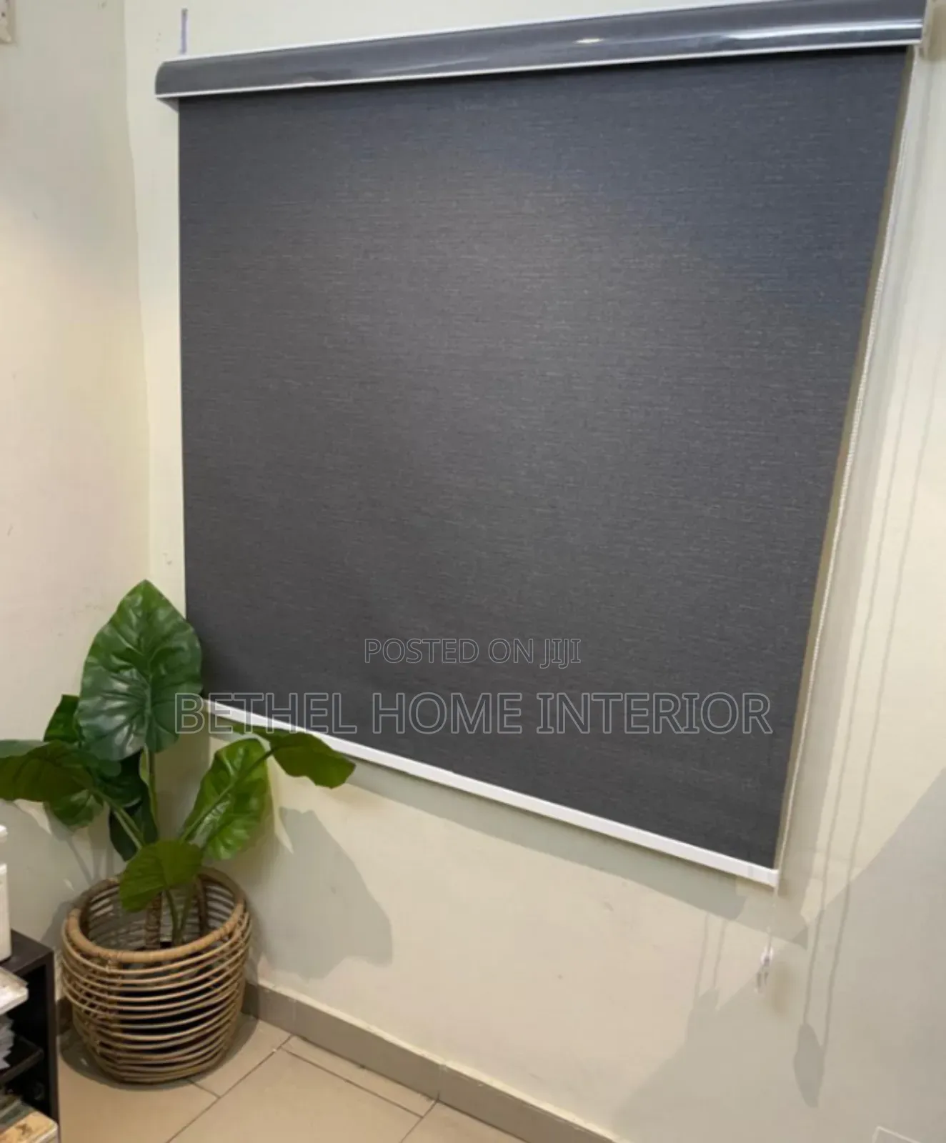 Quality Grey Roller Window Blind