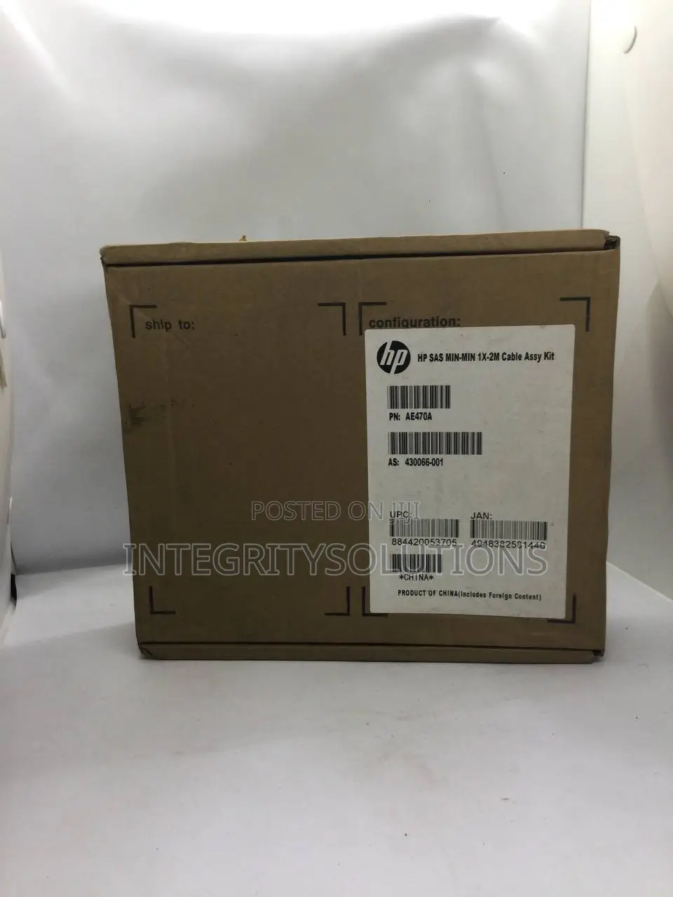 HP Sas Mini 1x-2m Cable Assy Kit Ae470a 430066-001