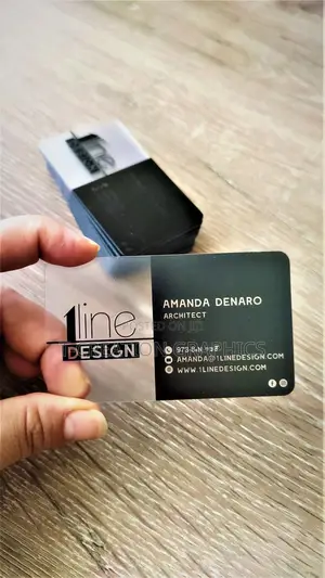 Transparent Business Card