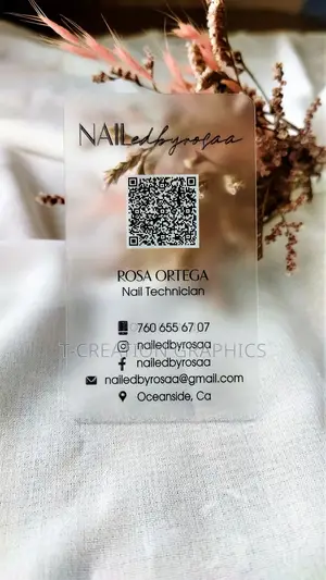 Transparent Business Card