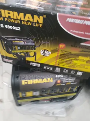 Commercial-Grade Firman-Fpg4800e2 Generator