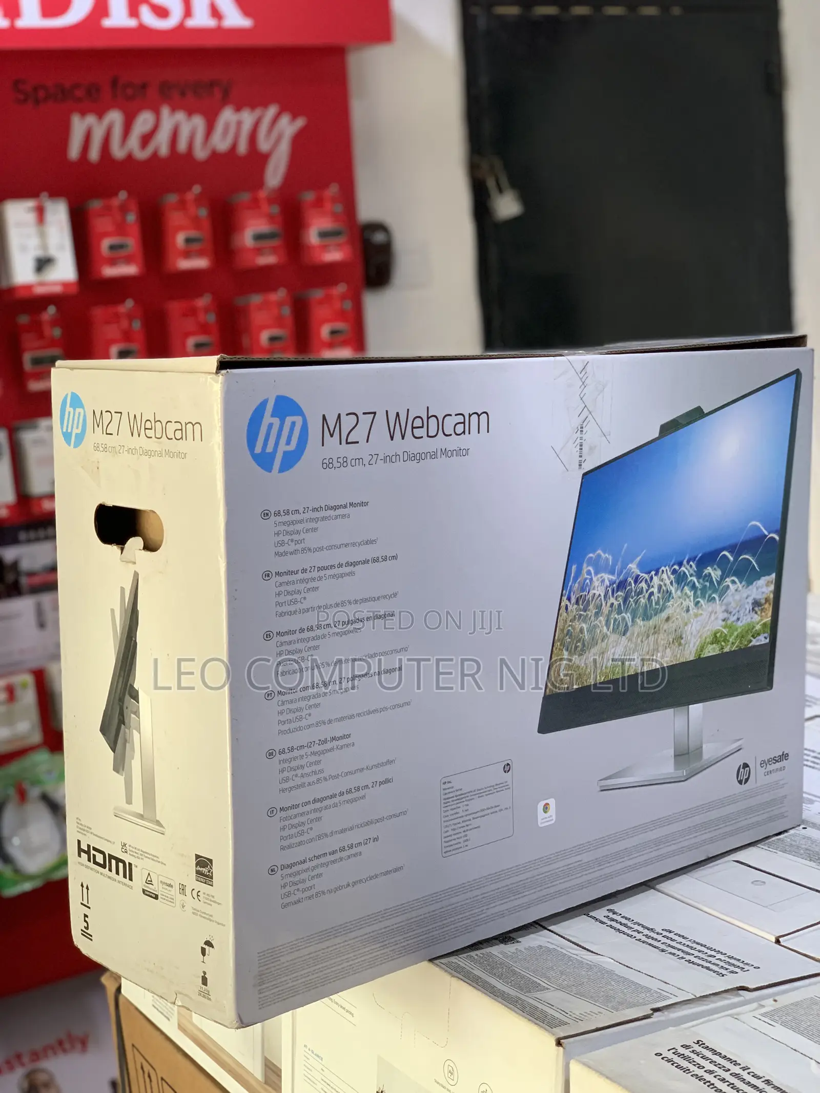 HP M27 Webcam Monitor