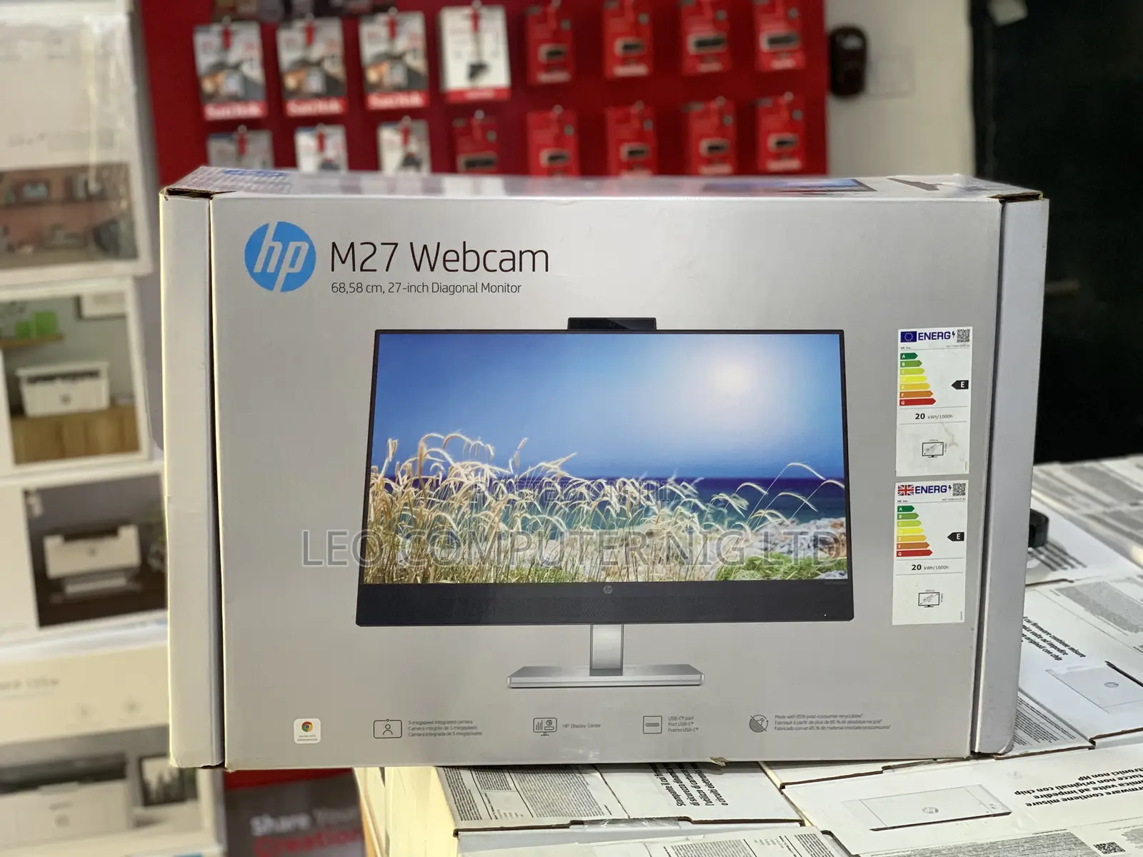 HP M27 Webcam Monitor
