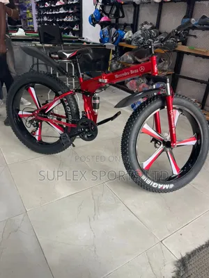 Mercedes Benz Manual Folding Fat Tyre Bicycle 