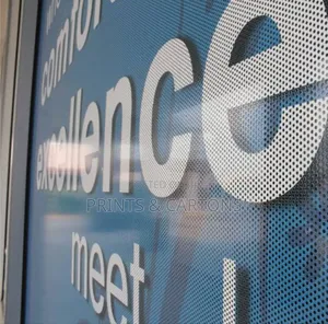 Printed Transparent Window Decals K