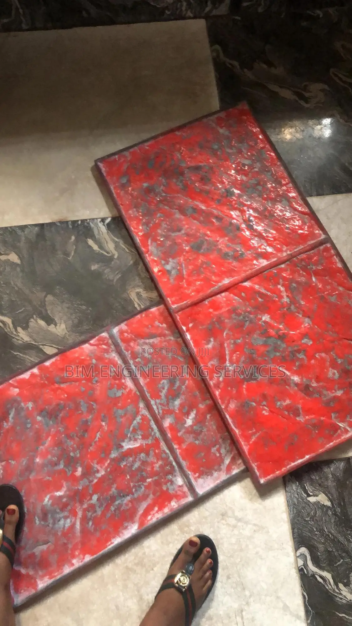 Red Slate Mould