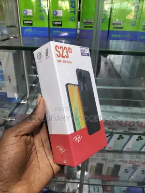 New Itel S23 256 GB Black