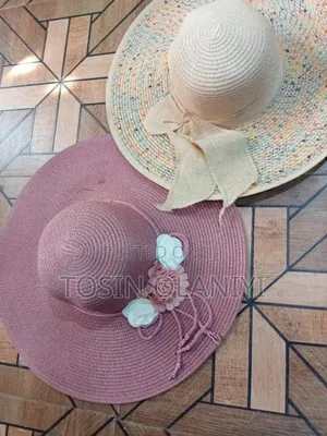 Pink Colour Beach Hat