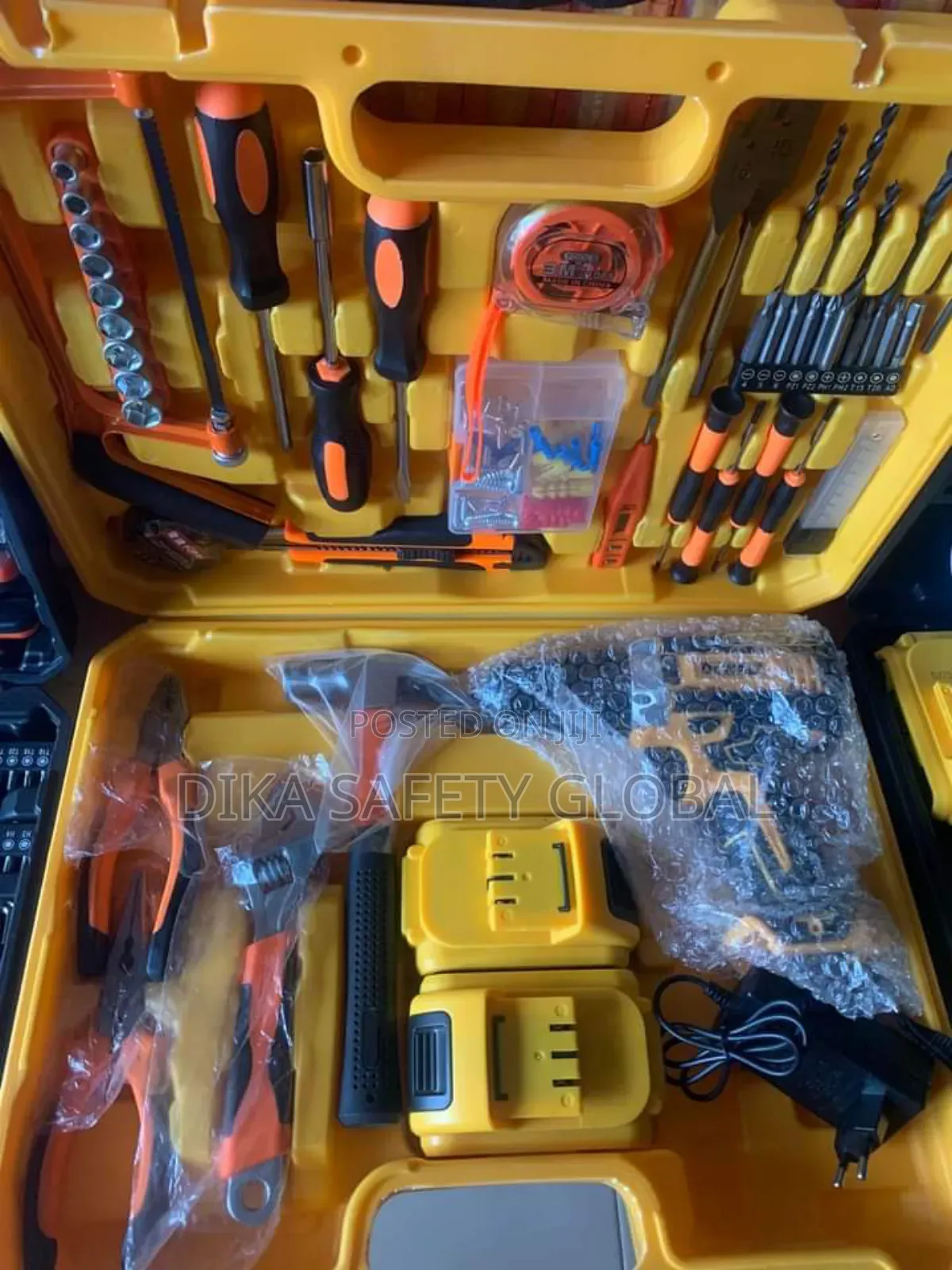 Set of Electrical Tools Box