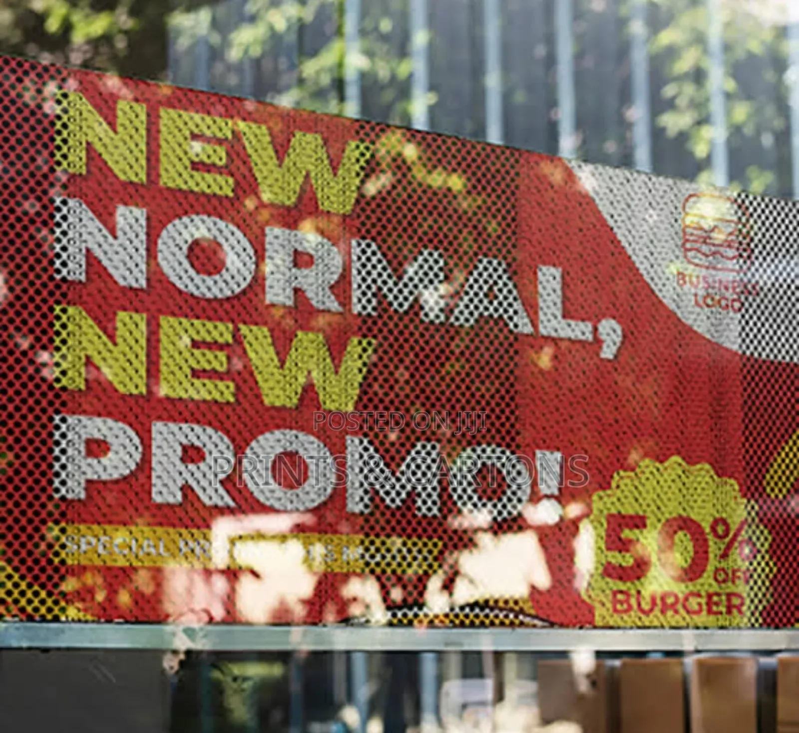 Transparent Window Stickers Printing