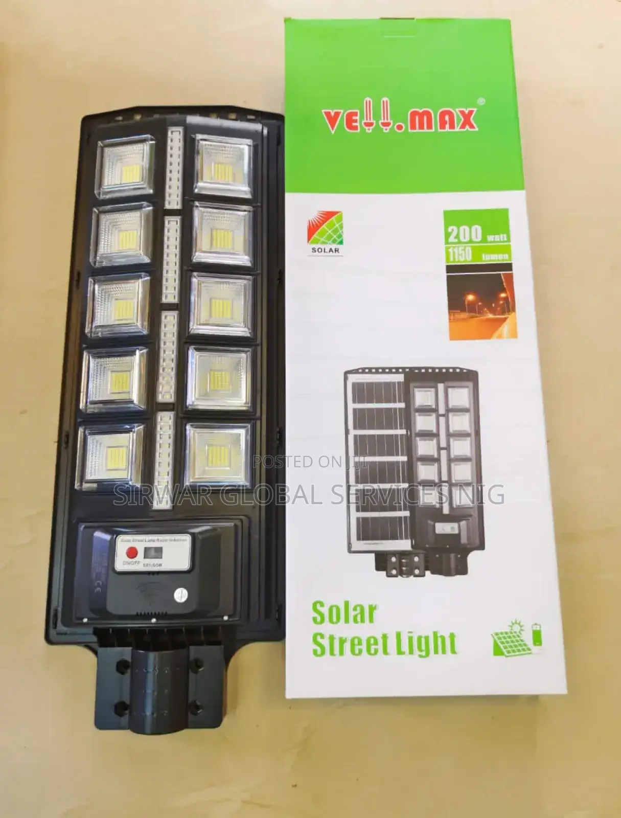 200w Solar Street Light