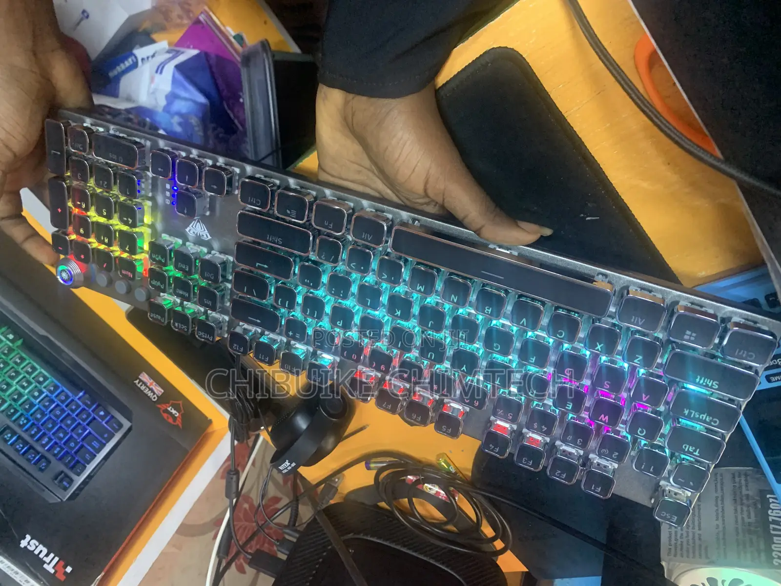F2088 Game Mechanical Keyboard Wired RGB