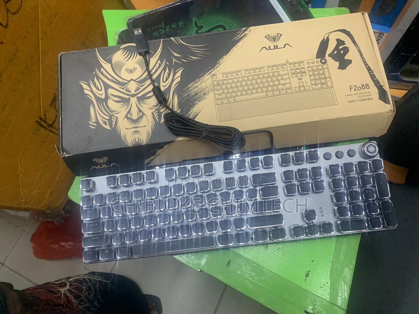 F2088 Game Mechanical Keyboard Wired RGB