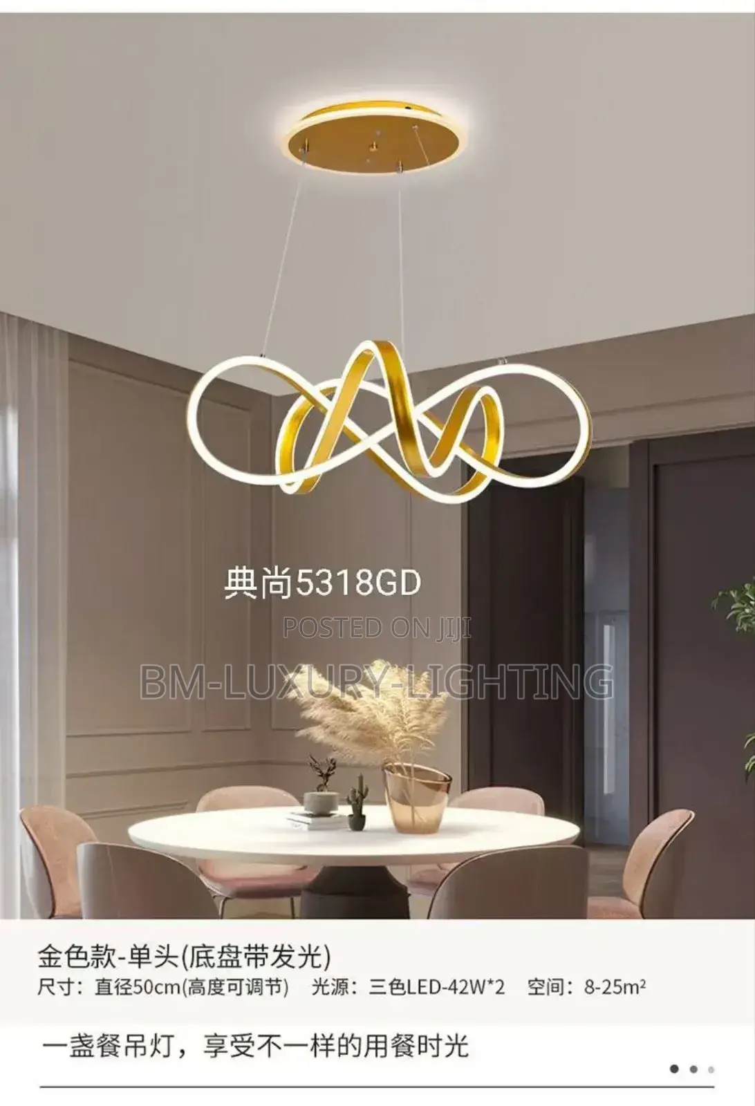 Modern 2025 Nordic Ring Chandelier