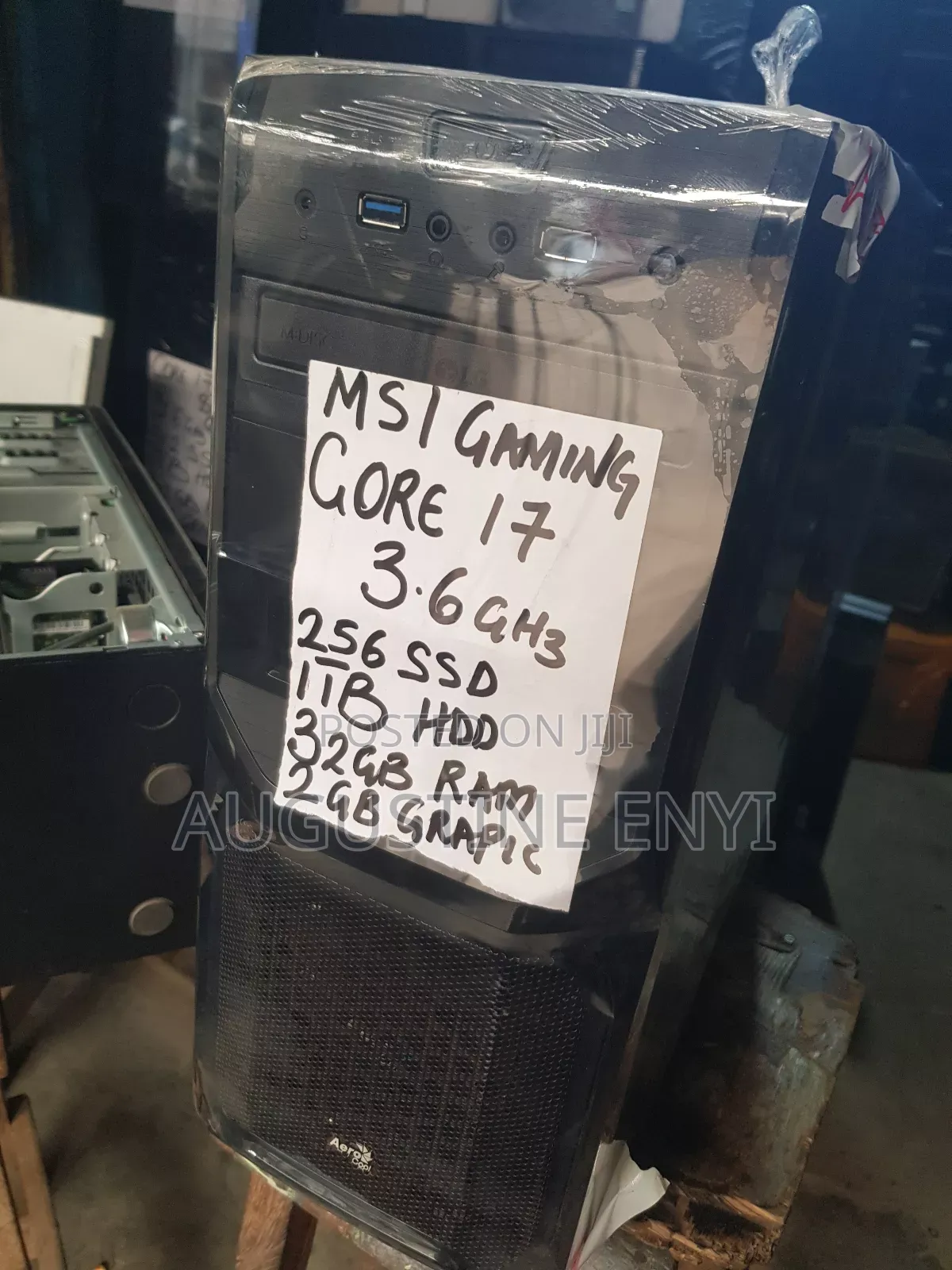 Desktop Computer MSI Vortex G65VR 7RF 32GB Intel Core I7 HDD+SSD 256GB