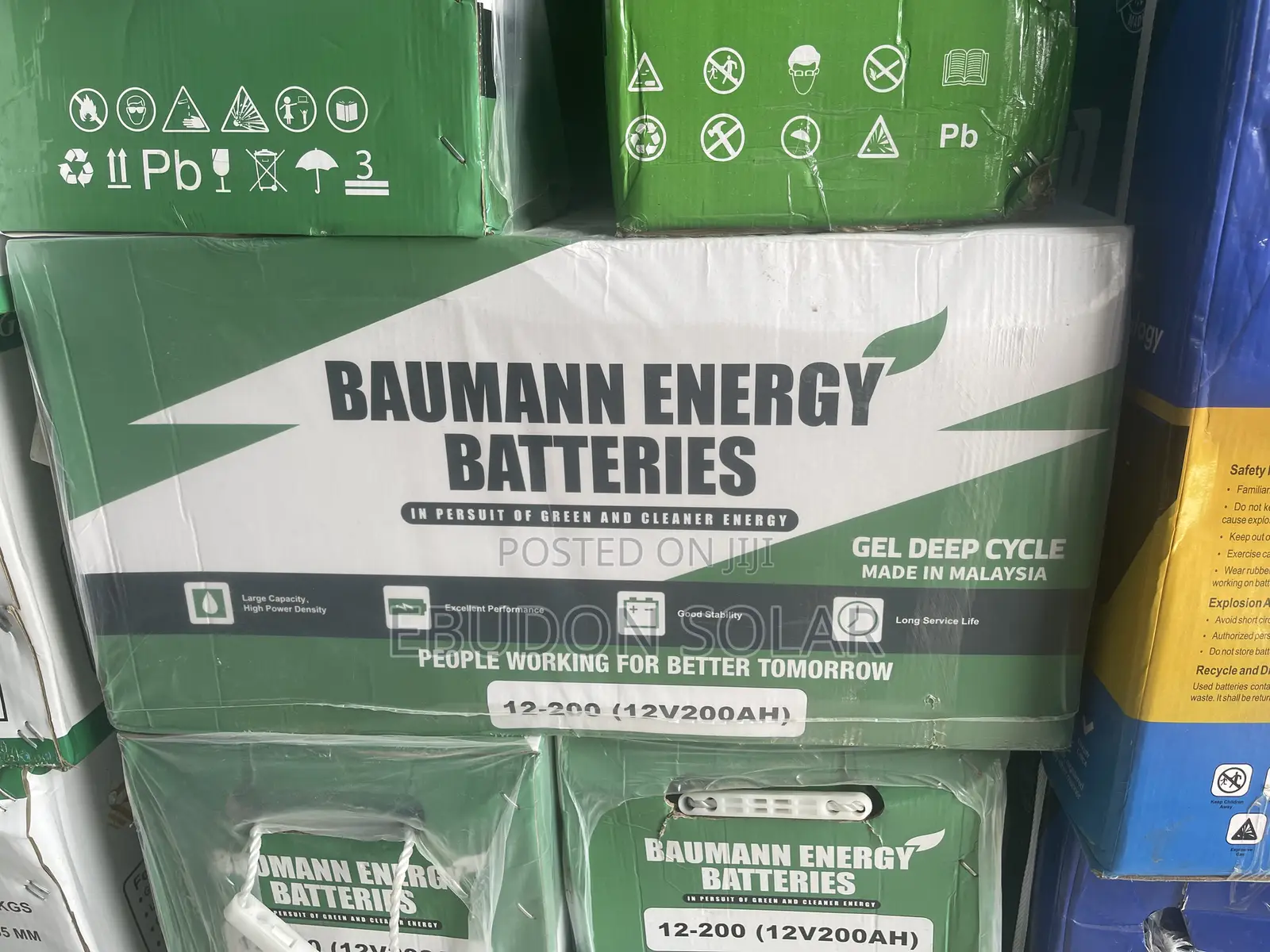 Solar Gel Battery 200ah Baumann