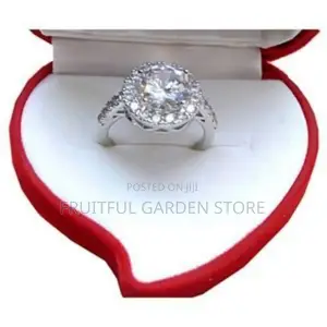 Silver Proposal Wedding Ring