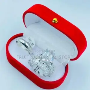 Silver Couple Wedding Ring