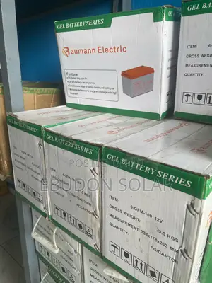 Solar Gel Battery 100ah Baumann