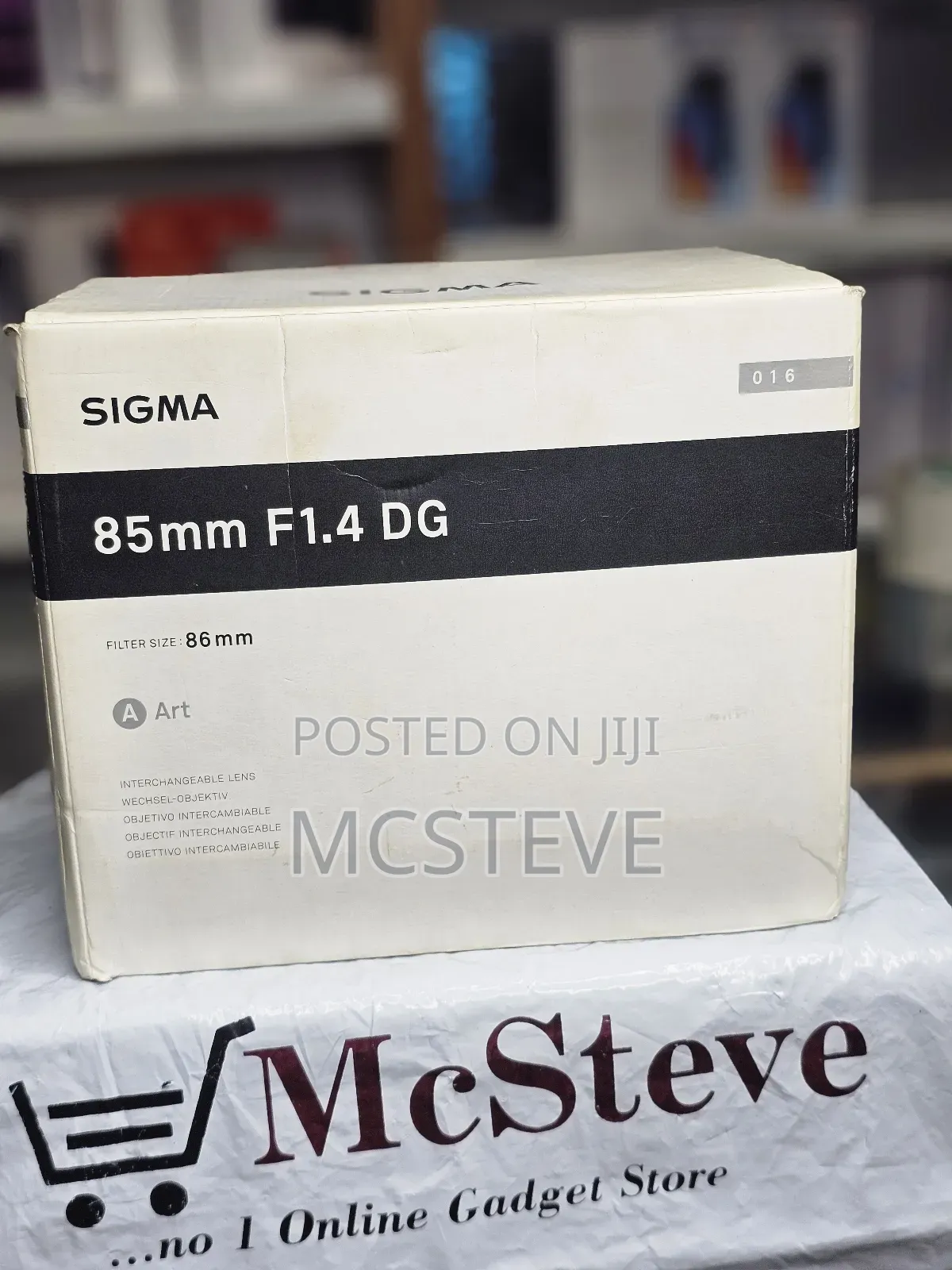 Sigma 85mm F1.4 DG Art Lens for Sony E-Mount