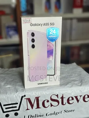 New Samsung Galaxy A55 256 GB Purple